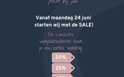 Start van de sale!